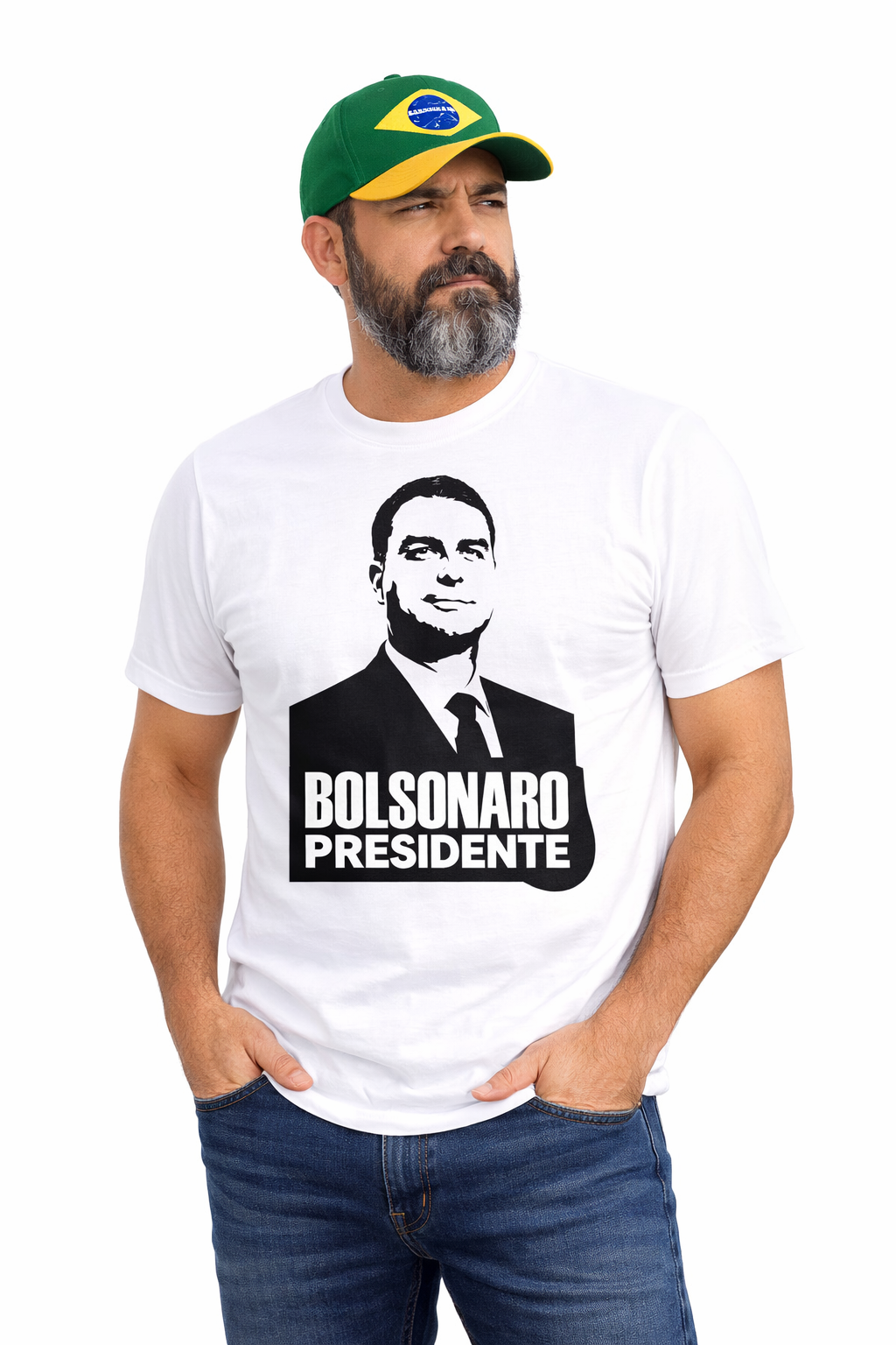 Camiseta Flávio Bolsonaro Presidente – Edição Patriota Premium