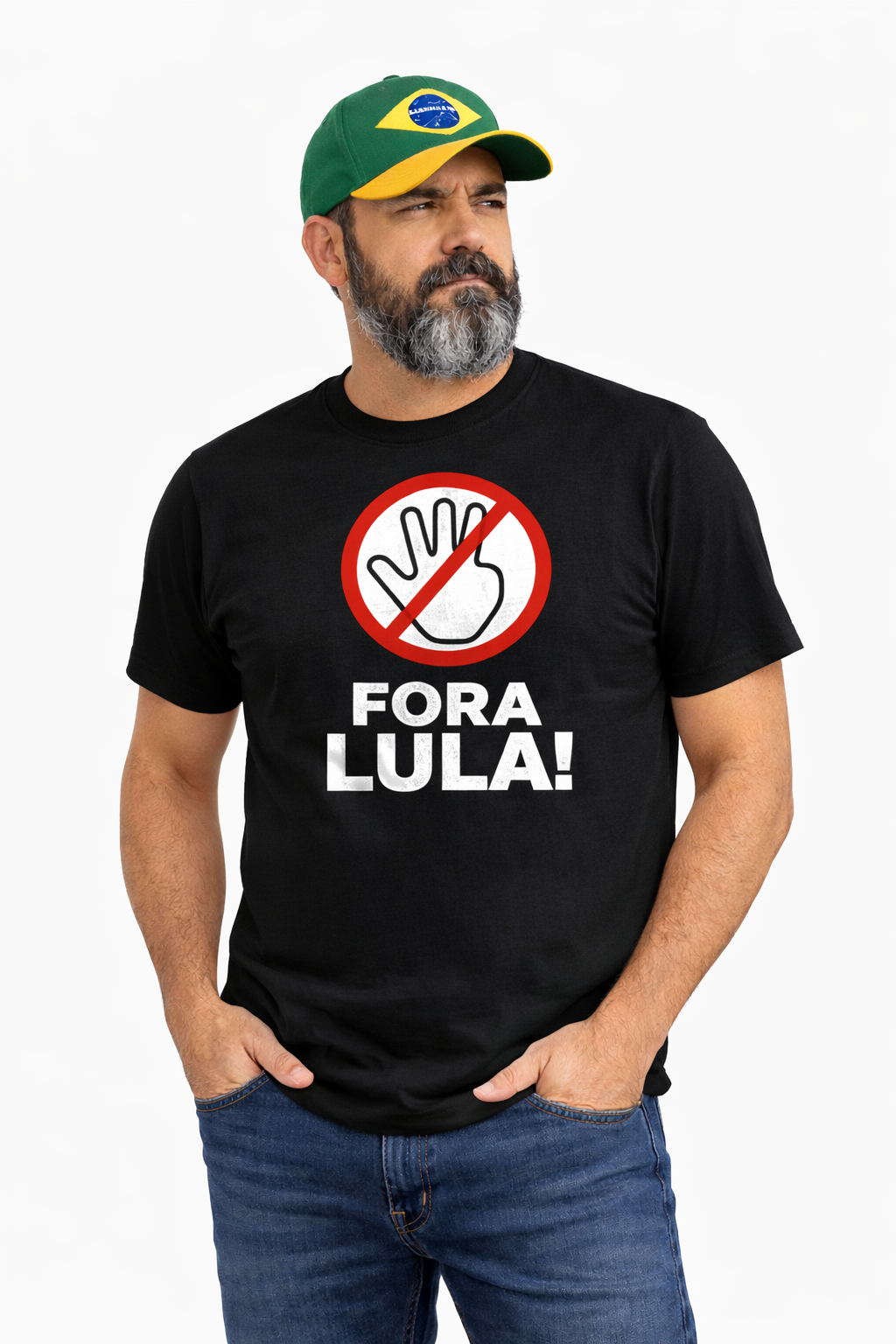 Camiseta Fora Lula – Edição Patriota Premium