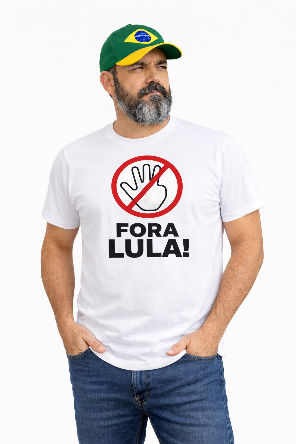 Camiseta Fora Lula – Edição Patriota Premium