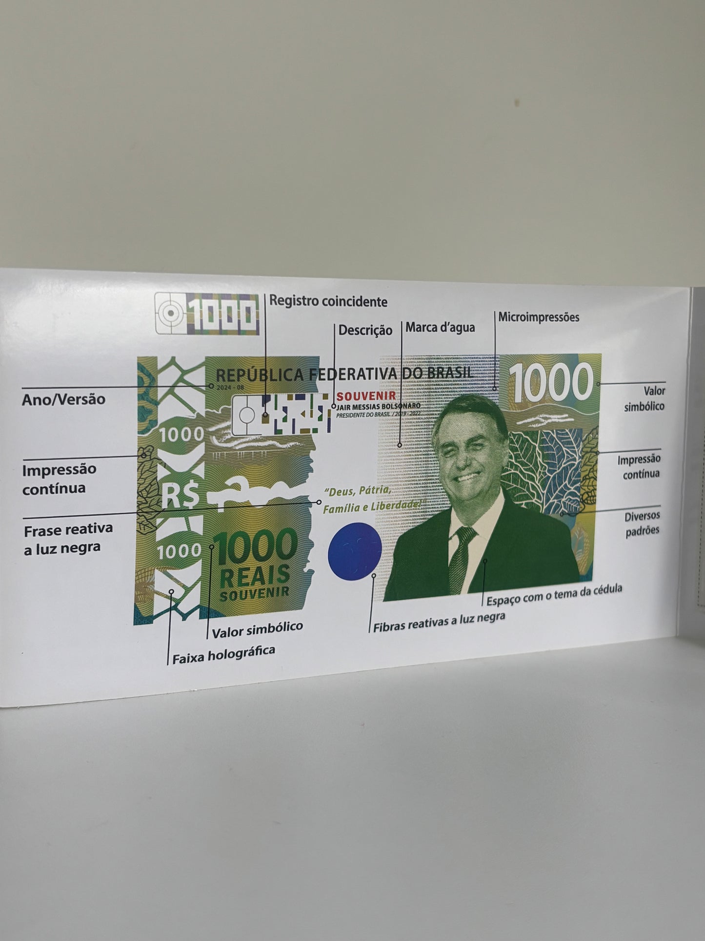 Nota do Presidente Bolsonaro – Edição Limitada