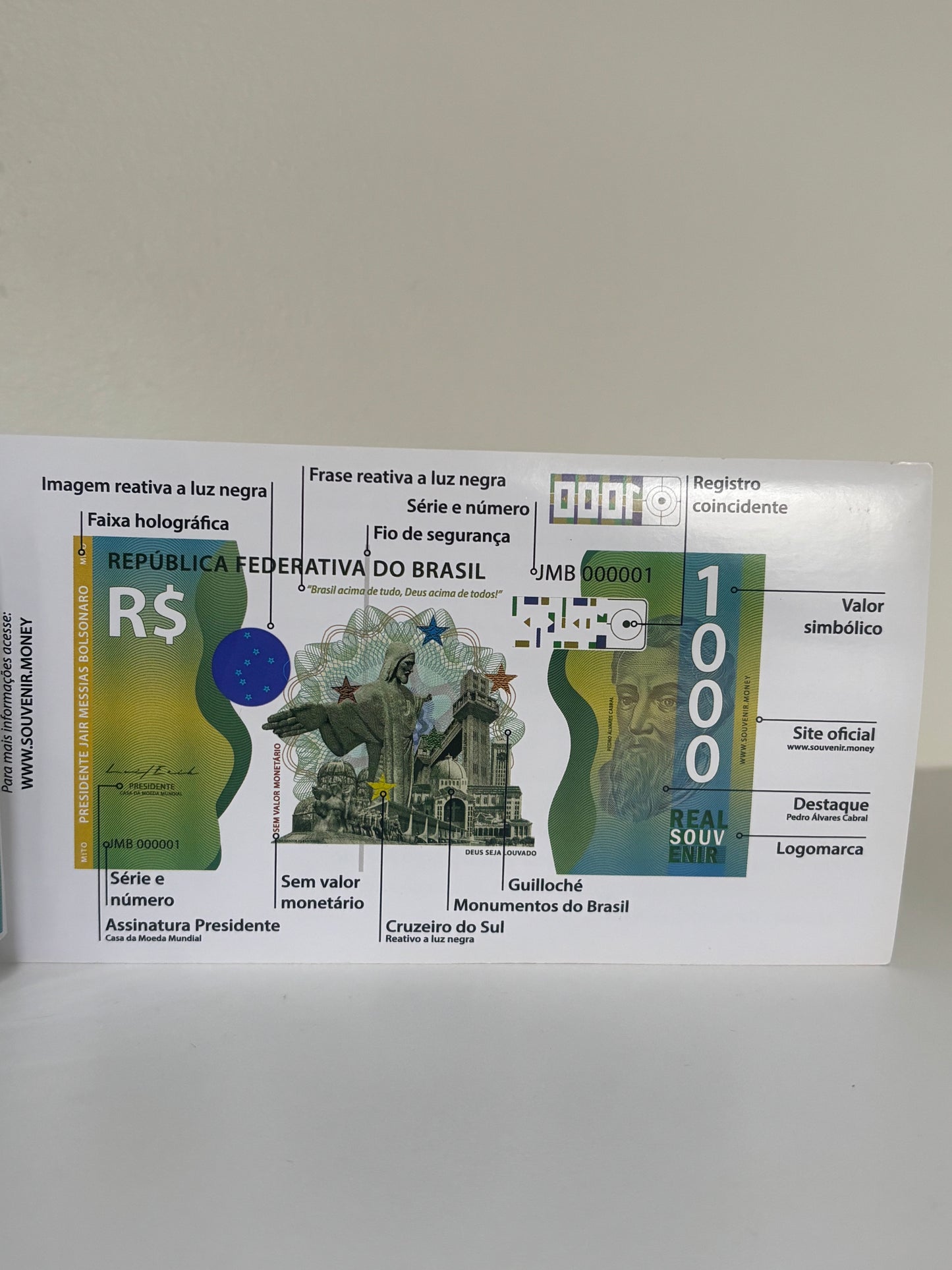 Nota do Presidente Bolsonaro – Edição Limitada