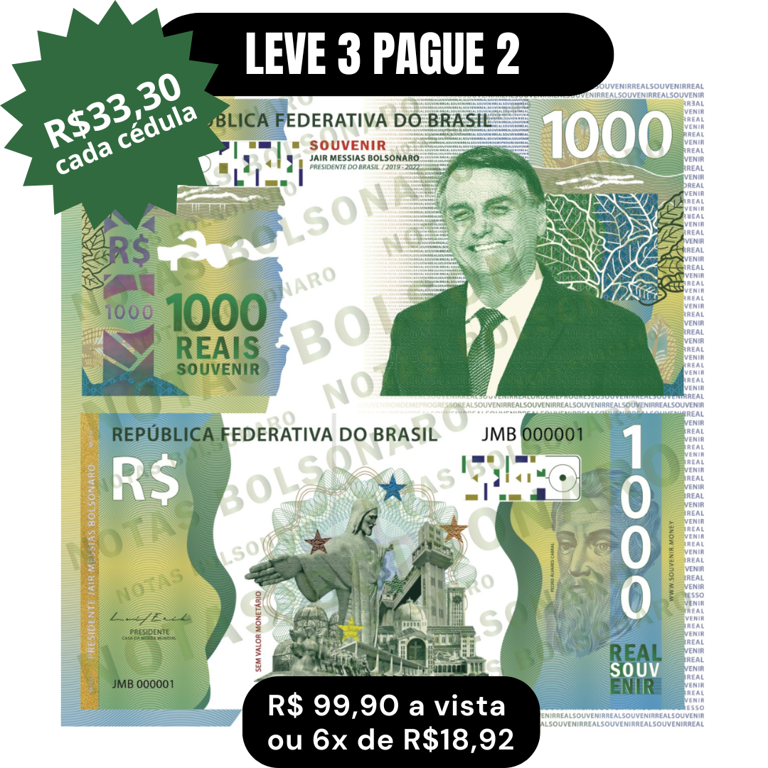 Nota do Presidente Bolsonaro – Edição Limitada
