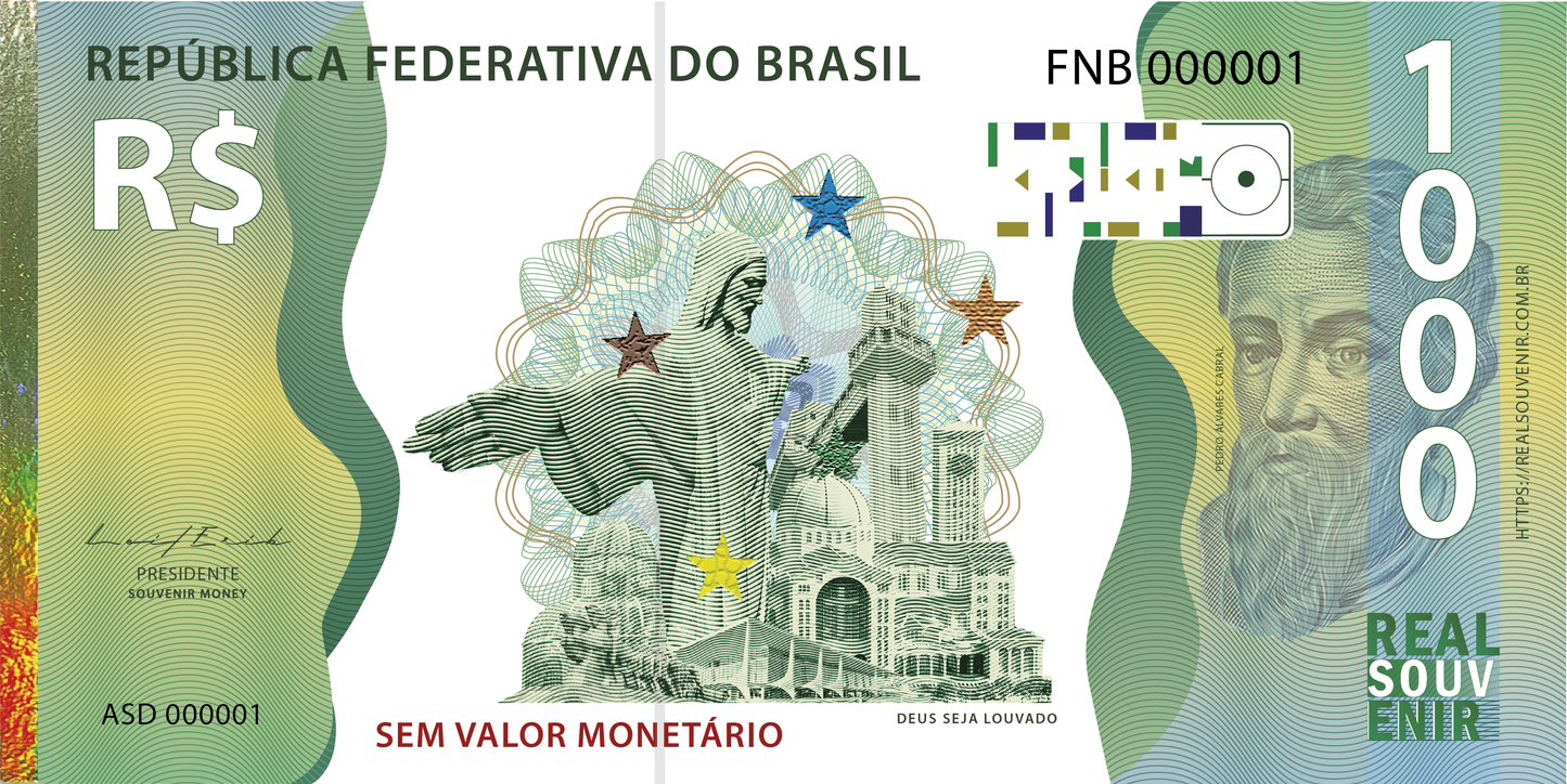 Cédula Flávio Bolsonaro – Edição Limitada